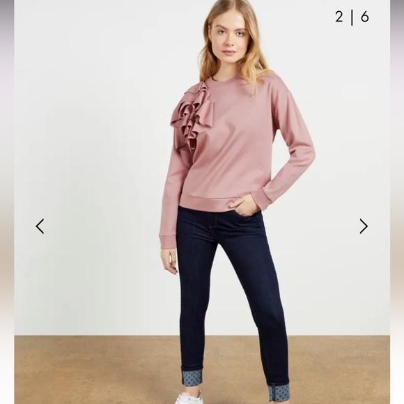 Ted Baker Ozai Ruffled sweater - Picture 3 of 7